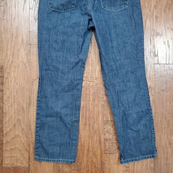 Tommy Hilfiger Patch Pockets Straight Leg Jeans  36" Waist Classic Dark Denim - Picture 7 of 9